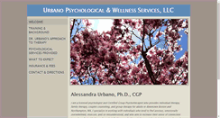 Desktop Screenshot of dralessandraurbano.com
